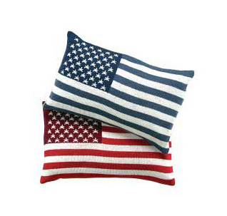 Steal of the Day: Vivre American Flag Pillow